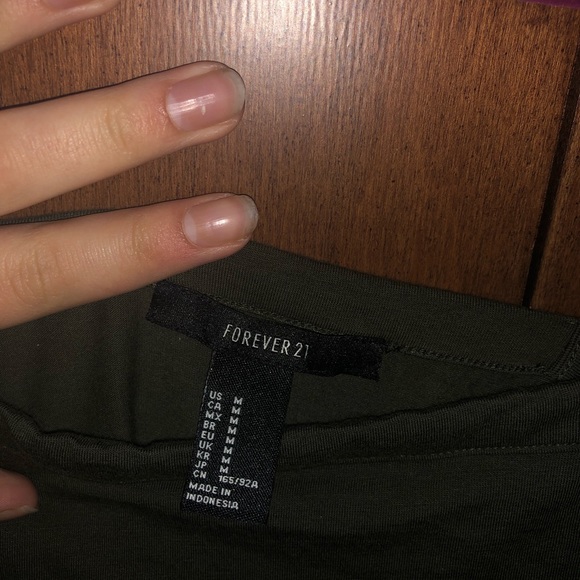 Forever 21 Green Bodysuit - Picture 3 of 3